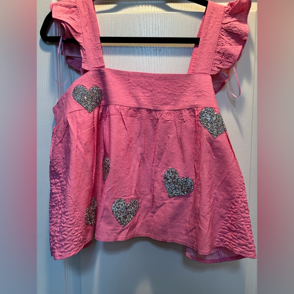 Judith March Pink Textured Fabric